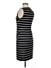 North Style Stripes Black Casual Dress Size 6 - photo 1