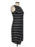 North Style Stripes Black Casual Dress Size 6 - photo 2