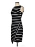 North Style Stripes Black Casual Dress Size 6 - photo 4