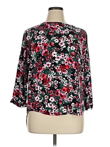Crown & Ivy 3/4 Sleeve T-Shirt (view 1)