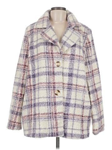 Cotton Bleu Coat (view 1)