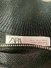 Zara Stripes Black Turtleneck Sweater Size S - photo 7