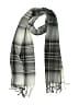 Merona Plaid Gray Scarf One size - photo 1