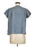 Assorted Brands Blue Short Sleeve Blouse Size M - photo 2