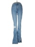 Zara Hearts Blue Jeans Size 6 - photo 1