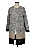 Travelers by Chico's 100% Polyester Gray Coat Size Med (1) - photo 1