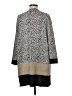 Travelers by Chico's 100% Polyester Gray Coat Size Med (1) - photo 2