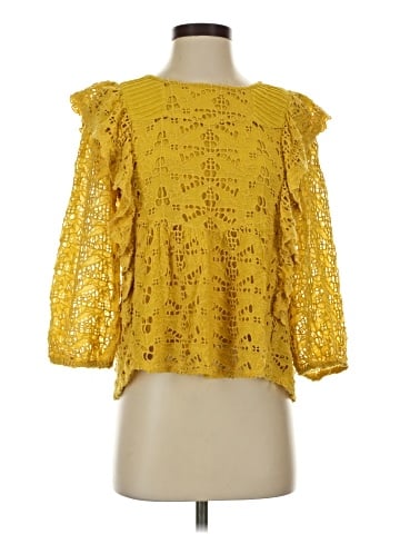 By Anthropologie 3/4 Sleeve Blouse (view 1)