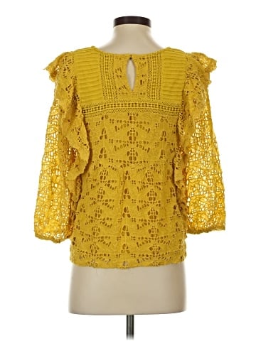 By Anthropologie 3/4 Sleeve Blouse (view 2)