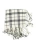 Unbranded Plaid Ivory Scarf One size - photo 1