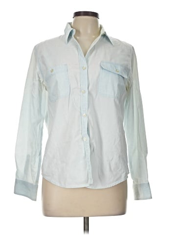 Lauren Jeans Co. Long Sleeve Button-Down Shirt (view 1)