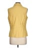 Andre Oliver Yellow Sleeveless Button-Down Shirt Size 12 - photo 2