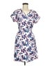 Columbia Print Blue Casual Dress Size M - photo 1