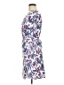 Columbia Print Blue Casual Dress Size M - photo 5