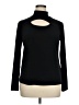 Susan Graver Black Long Sleeve Top Size XL - photo 1