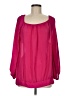 Vince Camuto 100% Polyester Pink Long Sleeve Blouse Size M - photo 1