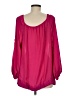 Vince Camuto 100% Polyester Pink Long Sleeve Blouse Size M - photo 2