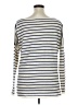 Vince. Stripes Ivory Pullover Sweater Size XL (estimated) - photo 2