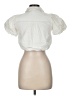 TCEC Ivory Short Sleeve Blouse Size M - photo 2