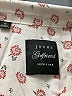 Jachs Girlfriend 100% Rayon Floral Ivory Short Sleeve Blouse Size S - photo 7