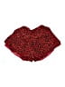 Adrienne Animal Print Red Shorts Size S - photo 2