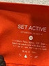 Set Active 100% Nylon Orange Active Pants Size M - photo 7
