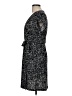 Nine West Print Black Casual Dress Size M - photo 5