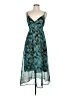 She's Cool 100% Polyester Animal Print Teal Cocktail Dress Size M - photo 1
