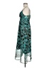 She's Cool 100% Polyester Animal Print Teal Cocktail Dress Size M - photo 5