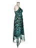 She's Cool 100% Polyester Animal Print Teal Cocktail Dress Size M - photo 4