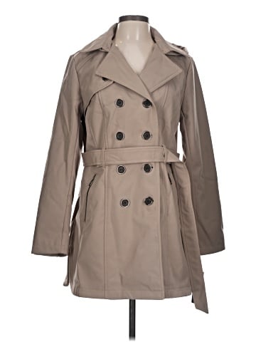 Sebby Collection Trenchcoat (view 1)