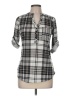 Eden & Olivia 100% Polyester Gray 3/4 Sleeve Blouse Size M - photo 1