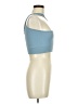 Unbranded Blue Sleeveless Top Size M - photo 4