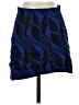 Zara Graphic Blue Casual Skirt Size S - photo 1