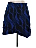 Zara Graphic Blue Casual Skirt Size S - photo 2
