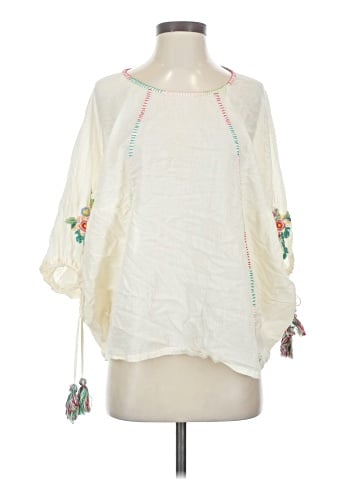 Johnny Was 3/4 Sleeve Blouse (view 1)