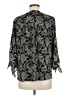 MICHAEL Michael Kors Paisley Black 3/4 Sleeve Blouse Size M - photo 2