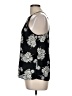 Paper Crane 100% Polyester Black Sleeveless Blouse Size M - photo 5