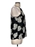 Paper Crane 100% Polyester Black Sleeveless Blouse Size M - photo 4