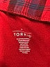 Torrid Plaid Red Casual Pants Size 3X Plus (3) - photo 4