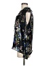 Parker 100% Silk Black 3/4 Sleeve Silk Top Size M - photo 5