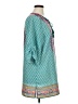 Urban Coco Teal 3/4 Sleeve Blouse Size XL (estimated) - photo 4