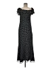 WAYF 100% Polyester Polka Dots Black Casual Dress Size M - photo 1