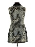 Aryeh Animal Print Gray Cocktail Dress Size L - photo 2
