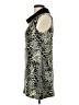 Aryeh Animal Print Gray Cocktail Dress Size L - photo 5