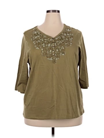 Cj Banks 3/4 Sleeve Top (view 1)