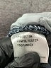 Crazy Train Stripes Blue Denim Shorts Size S - photo 4