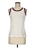 Etcetera White Sweater Vest Size M - photo 1