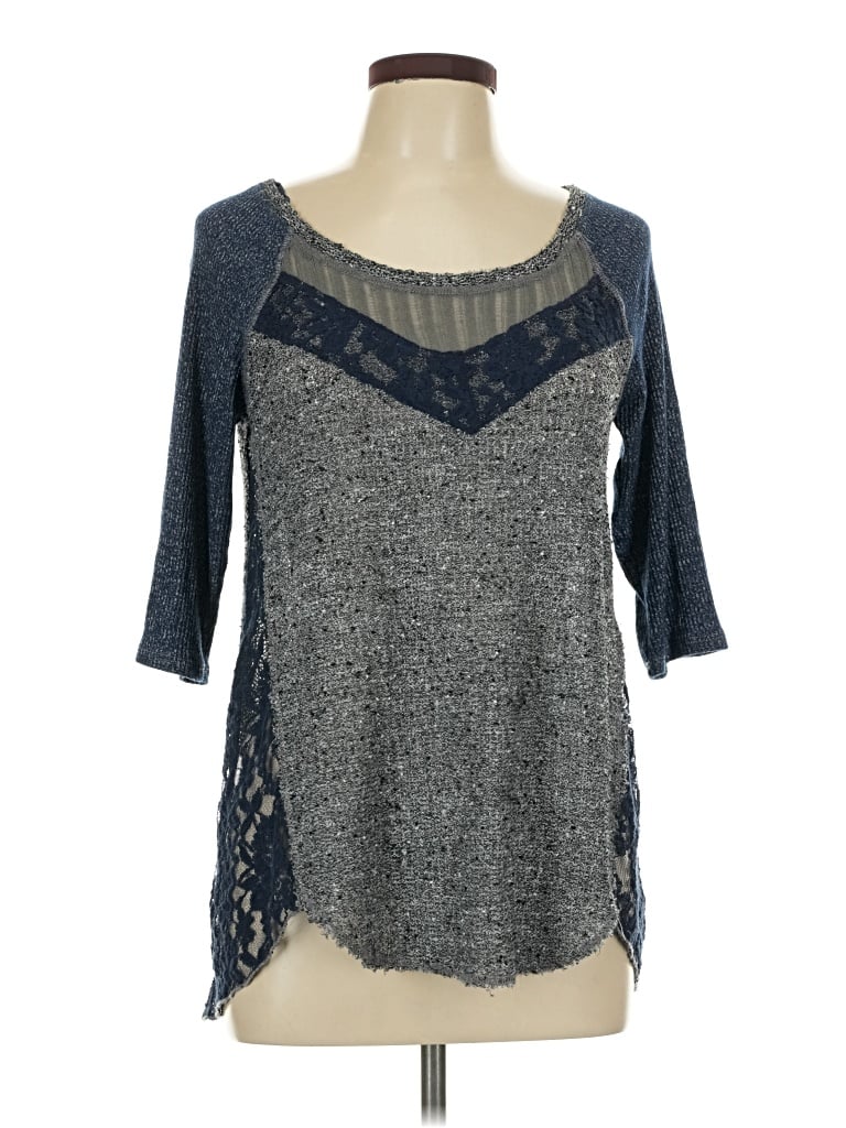 Pre-owned Unbranded Pullover Sweater In Gray
