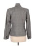 Halston 100% Polyester Plaid Gray Blazer Size 8 - photo 2